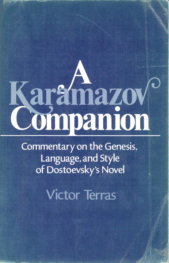 A Karamazov Companion PDF İndir – Victor Terras