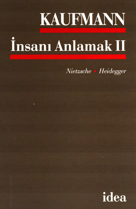 İnsanı Anlamak 2 PDF İndir – Walter Kaufmann