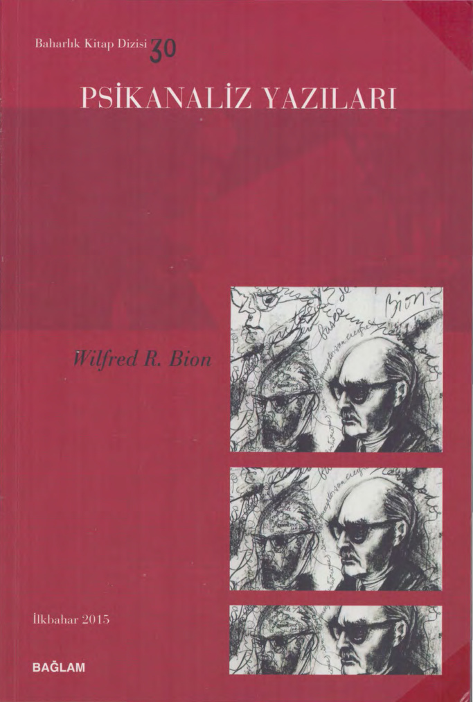 Psikanaliz Yazıları PDF İndir – Wilfred R. Bion