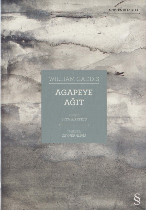 Agape’ye Ağıt PDF İndir – William Gaddis