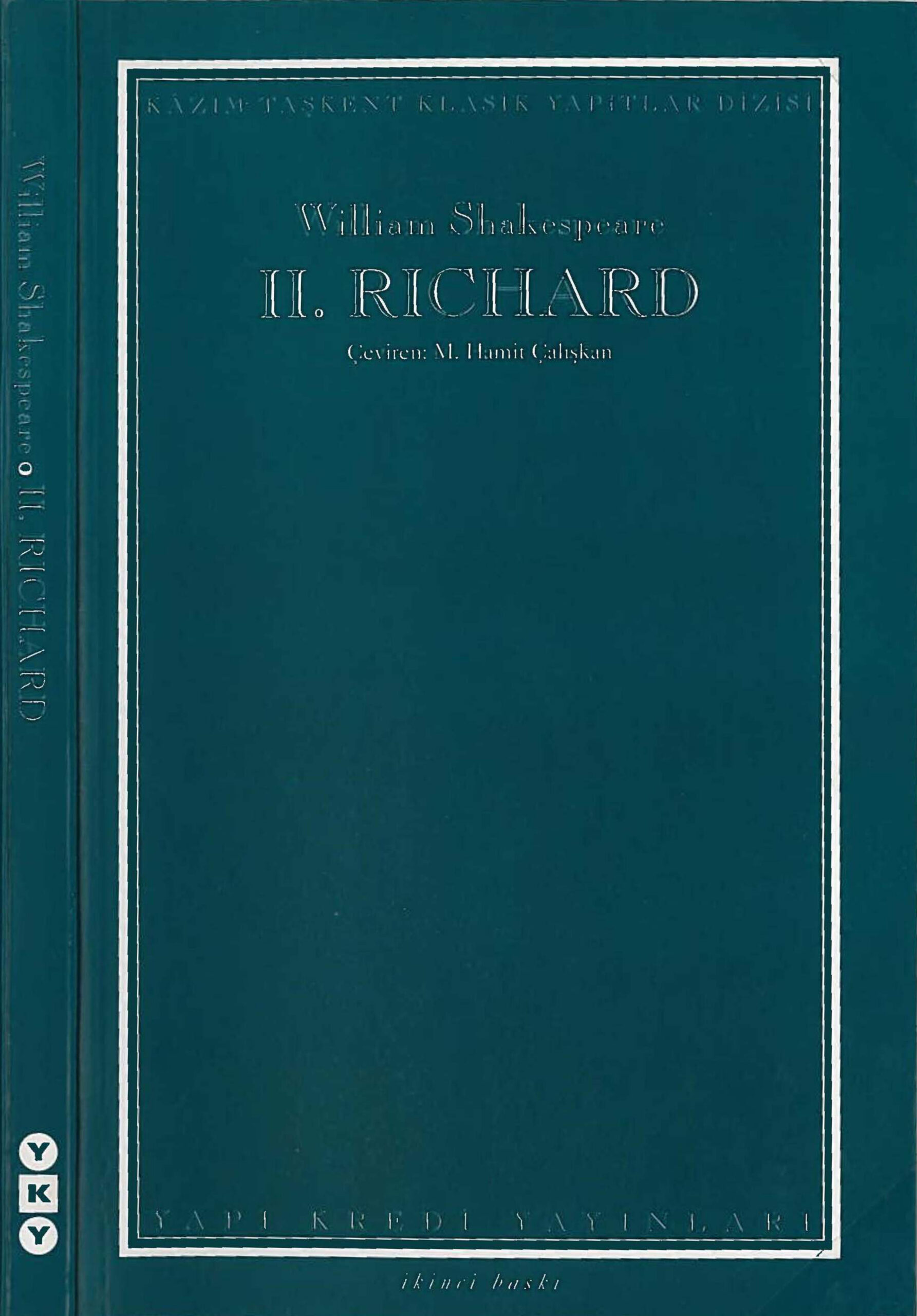 II. Richard PDF İndir – William Shakespeare