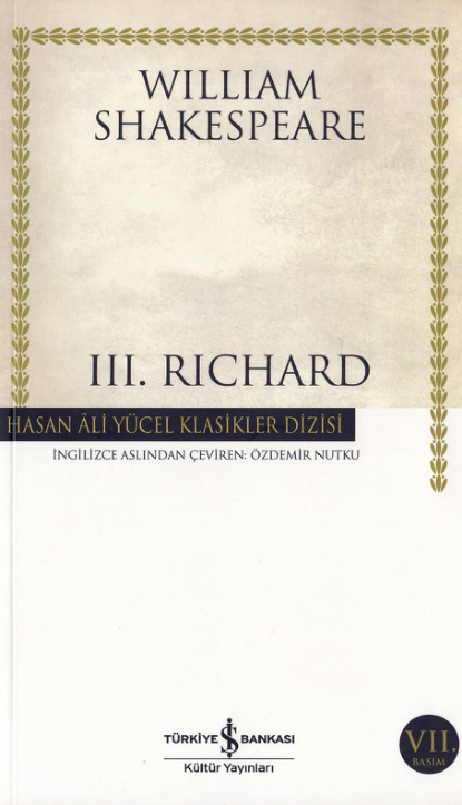 III. Richard (İş Bankası) PDF İndir – William Shakespeare