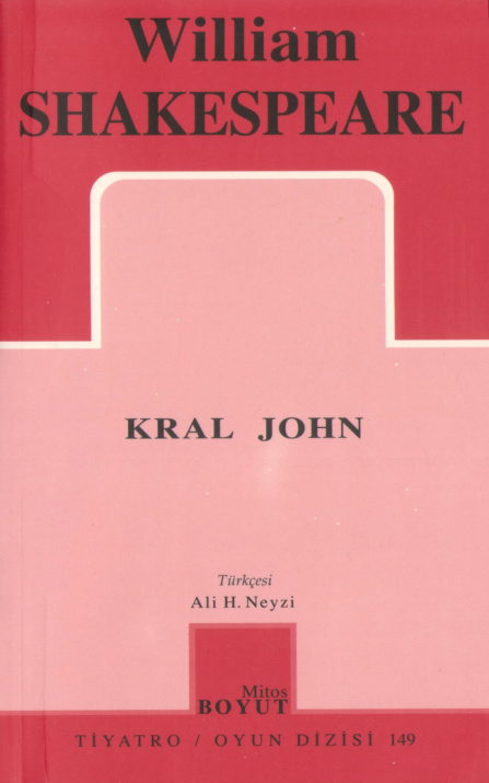 Kral John PDF İndir – William Shakespeare