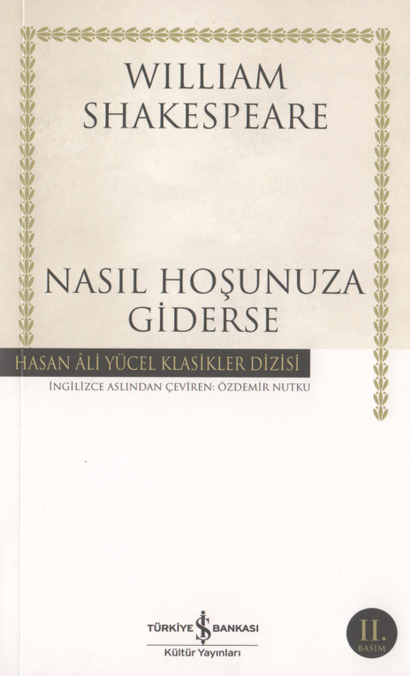 Nasıl Hoşunuza Giderse PDF İndir – William Shakespeare