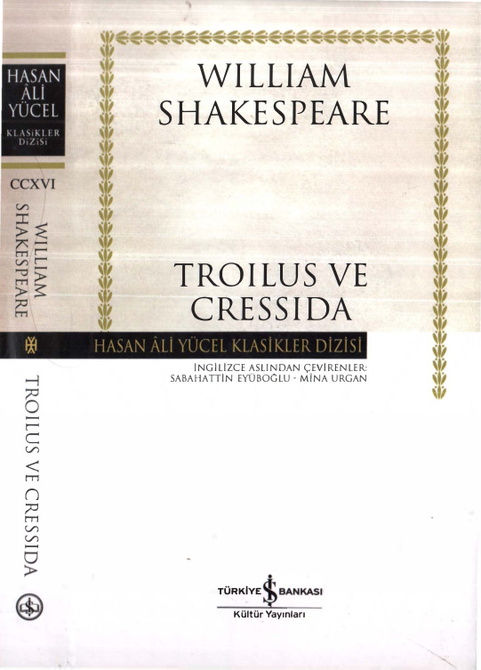 Troilus ve Cressida (İş Bankası) PDF İndir – William Shakespeare