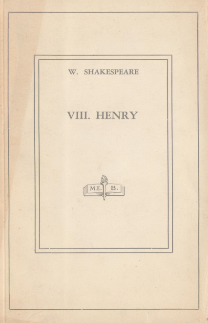 VIII. Henry (MEB) PDF İndir – William Shakespeare