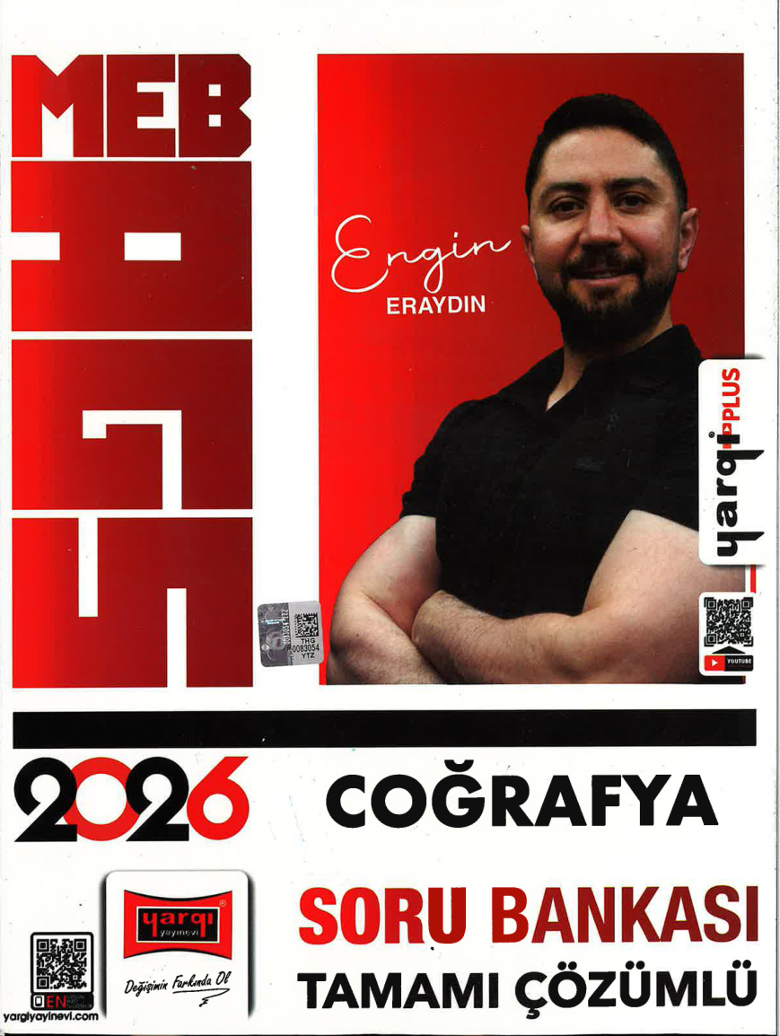 PLUS MEB AGS COĞRAFYA SORU BANKASI PDF İndir – Engin Eraydın
