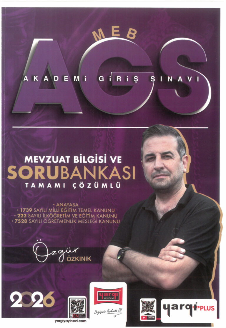 YARGI PLUS MEB AGS ÖZGÜR ÖZKINIK MEVZUAT SOR BANKASI Kitap Kapağı