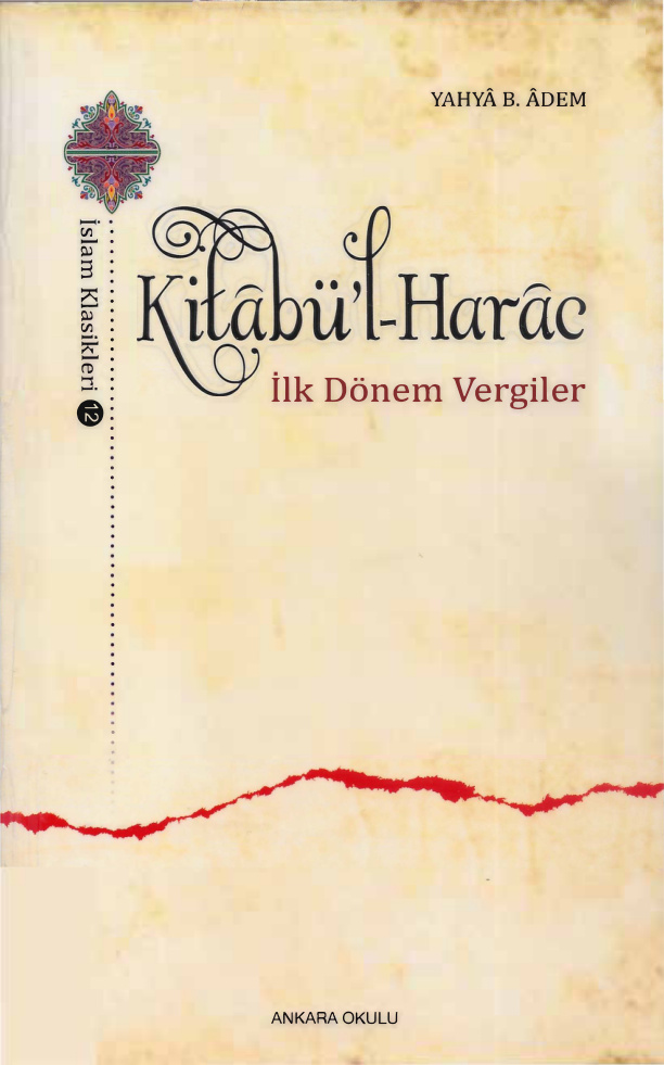 Kitabü’l-Harac PDF İndir – Yahya B. Adem