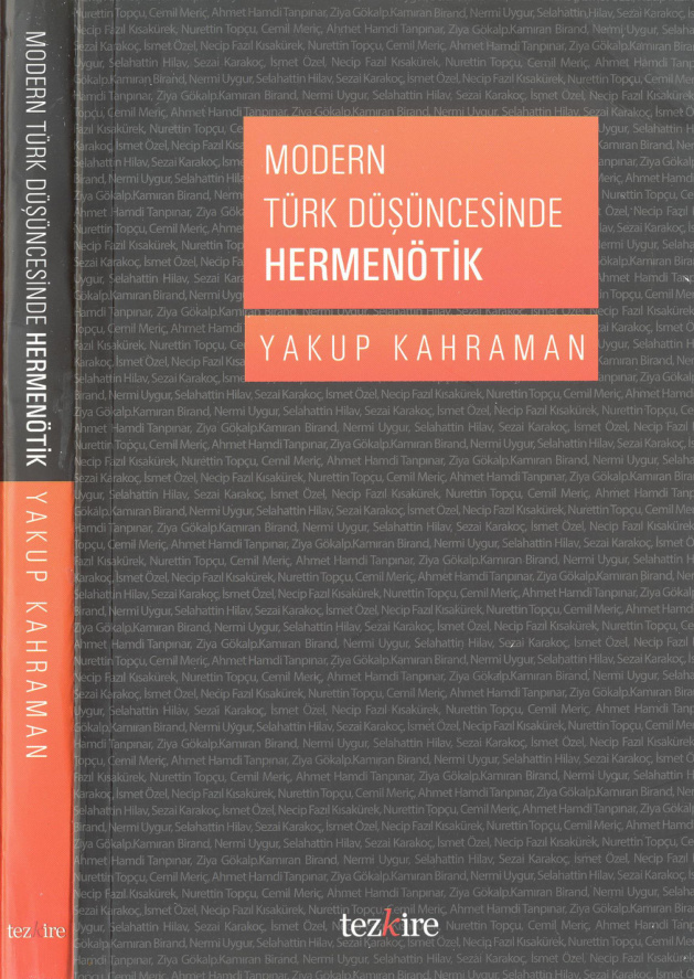 Modern Türk Düşüncesinde Hermenötik PDF İndir – Yakup Kahraman