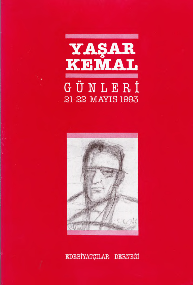 Yaşar Kemal Günleri 21-22 Mayıs 1993 PDF İndir – Kolektif