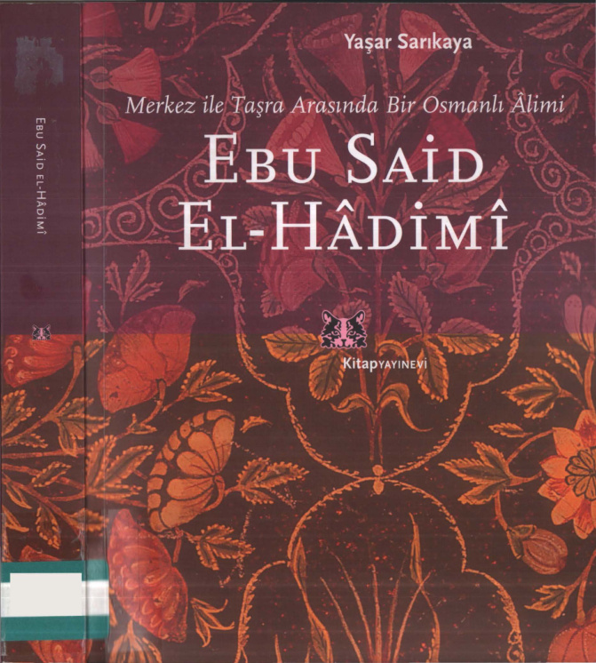 Ebu Said el-Halimi PDF İndir – Yaşar Sarıkaya