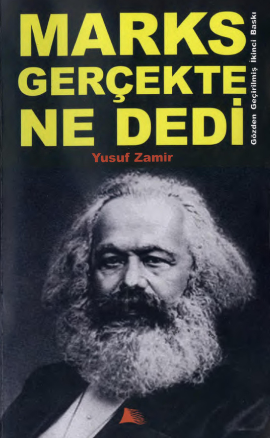 Marks Gerçekte Ne Dedi PDF İndir – Yusuf Zamir
