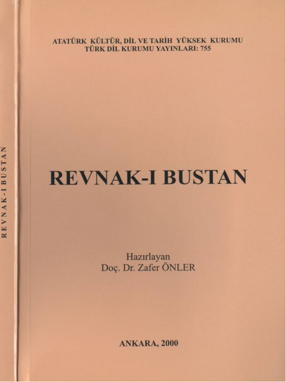 Revnak-ı Bustan PDF İndir – Zafer Önler