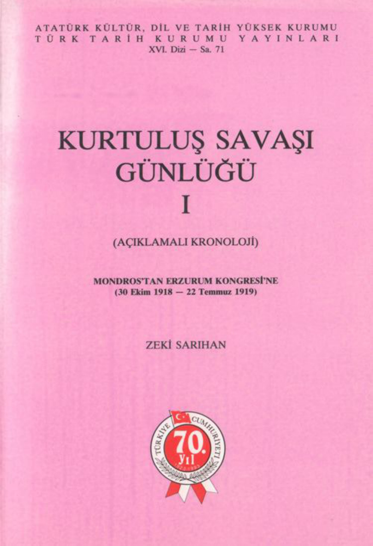 Kurtuluş Savaşı Günlüğü 1 PDF İndir – Zeki Sarıhan