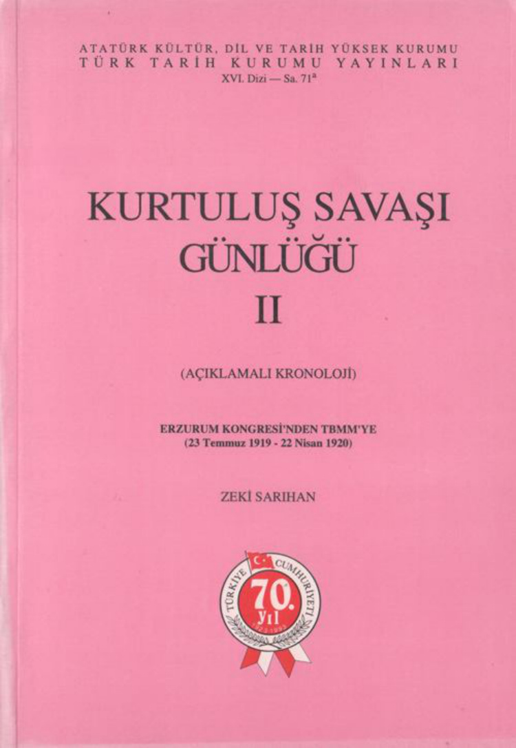 Kurtuluş Savaşı Günlüğü 2 PDF İndir – Zeki Sarıhan