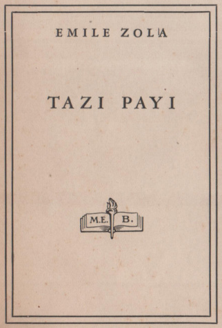 Tazı Payı (MEB) PDF İndir – Emile Zola