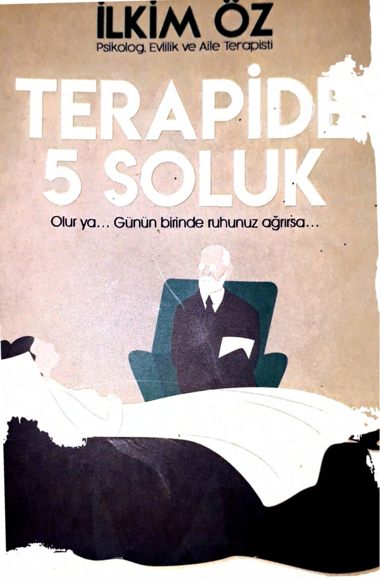 ilkim Öz Terapide 5 Soluk Martı Yayınları Kitap Kapağı
