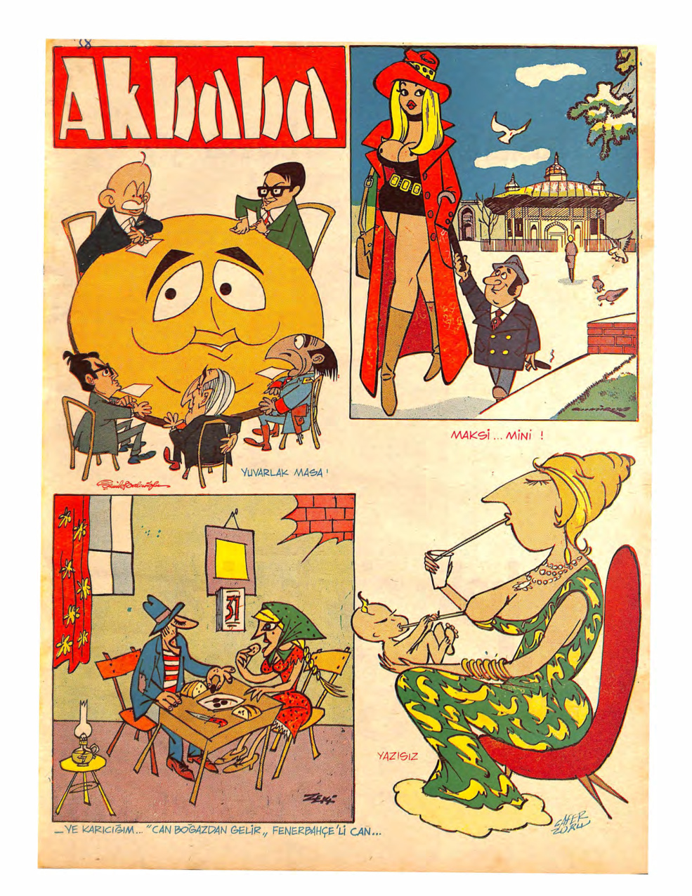 Akbaba 1971 Sayı 005 PDF İndir – Yusuf Ziya Ortaç