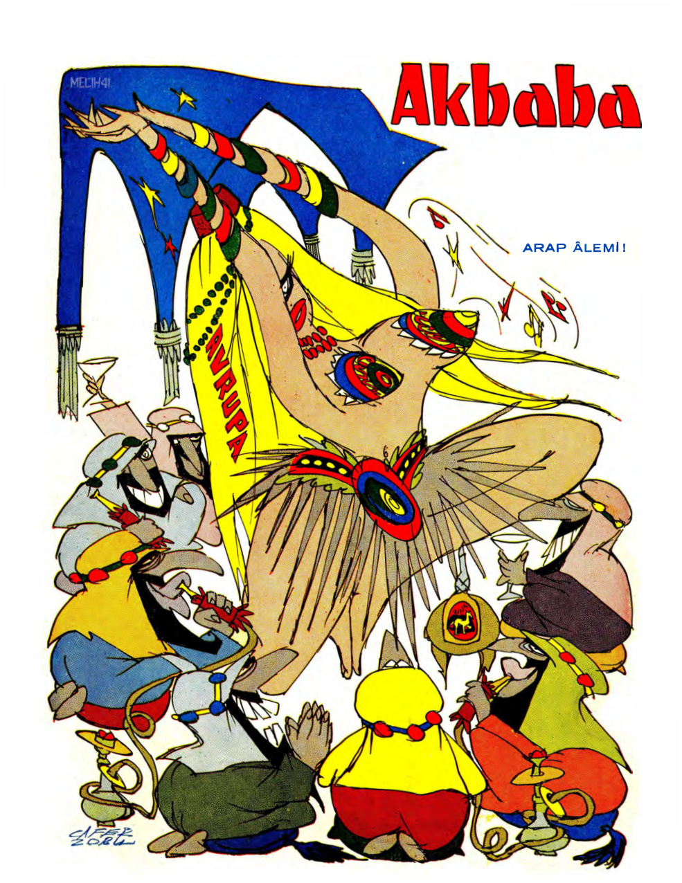 Akbaba 1973 Sayı 001 PDF İndir – Yusuf Ziya Ortaç