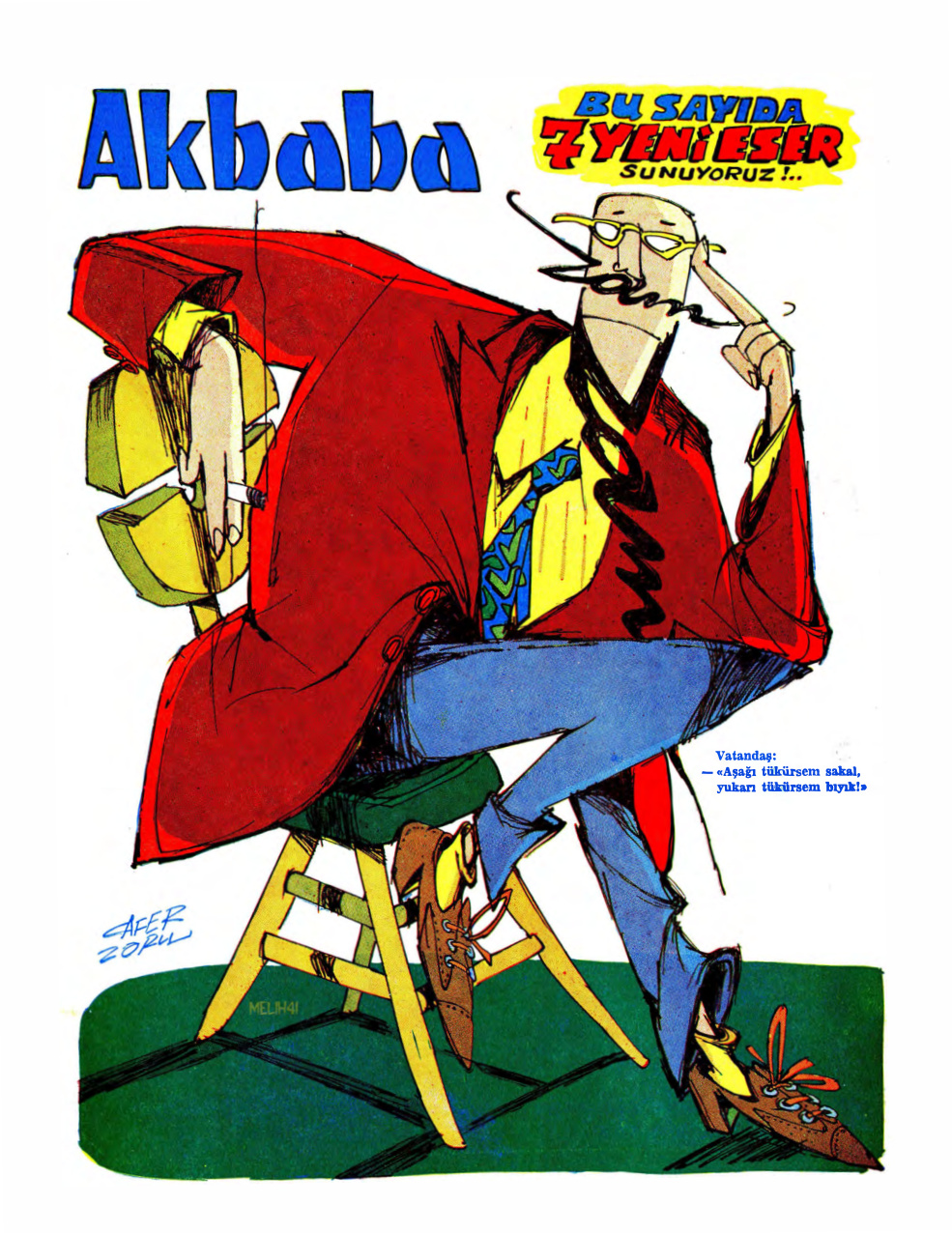 Akbaba 1974 Sayı 019 PDF İndir – Yusuf Ziya Ortaç