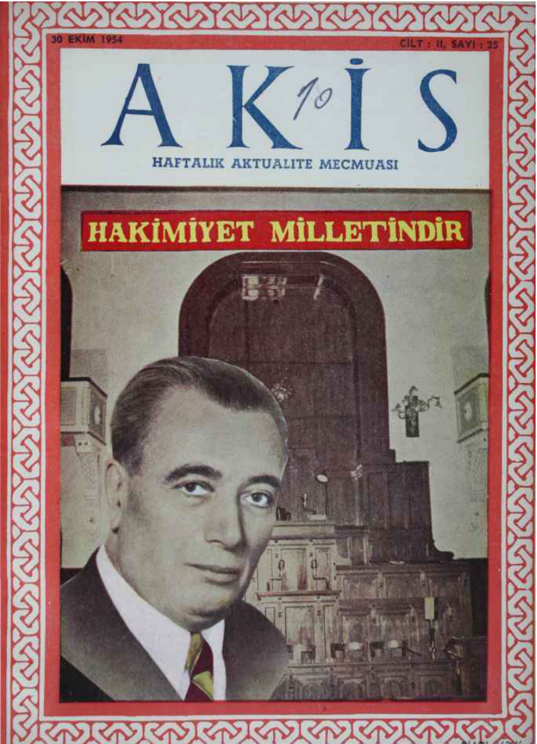 Akis Sayı 025 1954 PDF İndir – Metin Toker