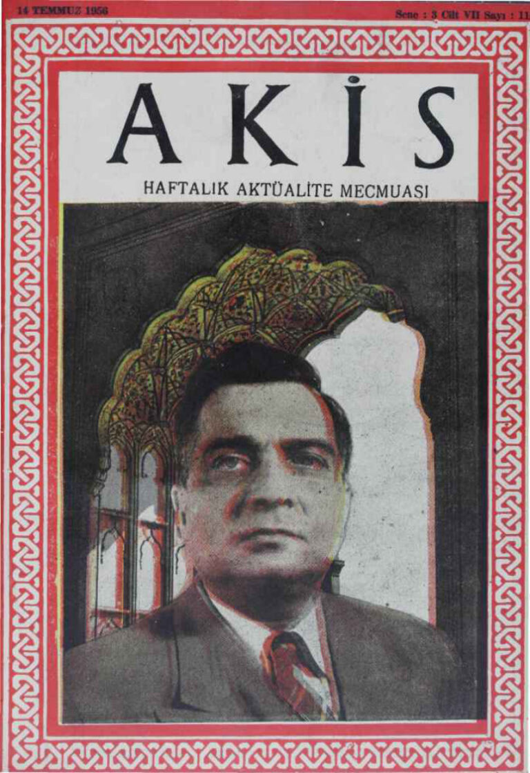 Akis Sayı 114 1956 PDF İndir - Metin Toker 13 Akis Sayı 114 1956 Kitap Kapağı