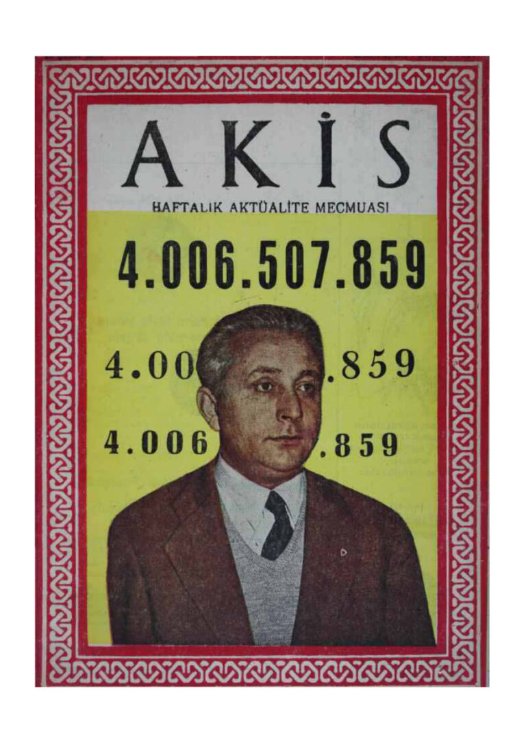 Akis Sayı 146 1957 Kitap Kapağı