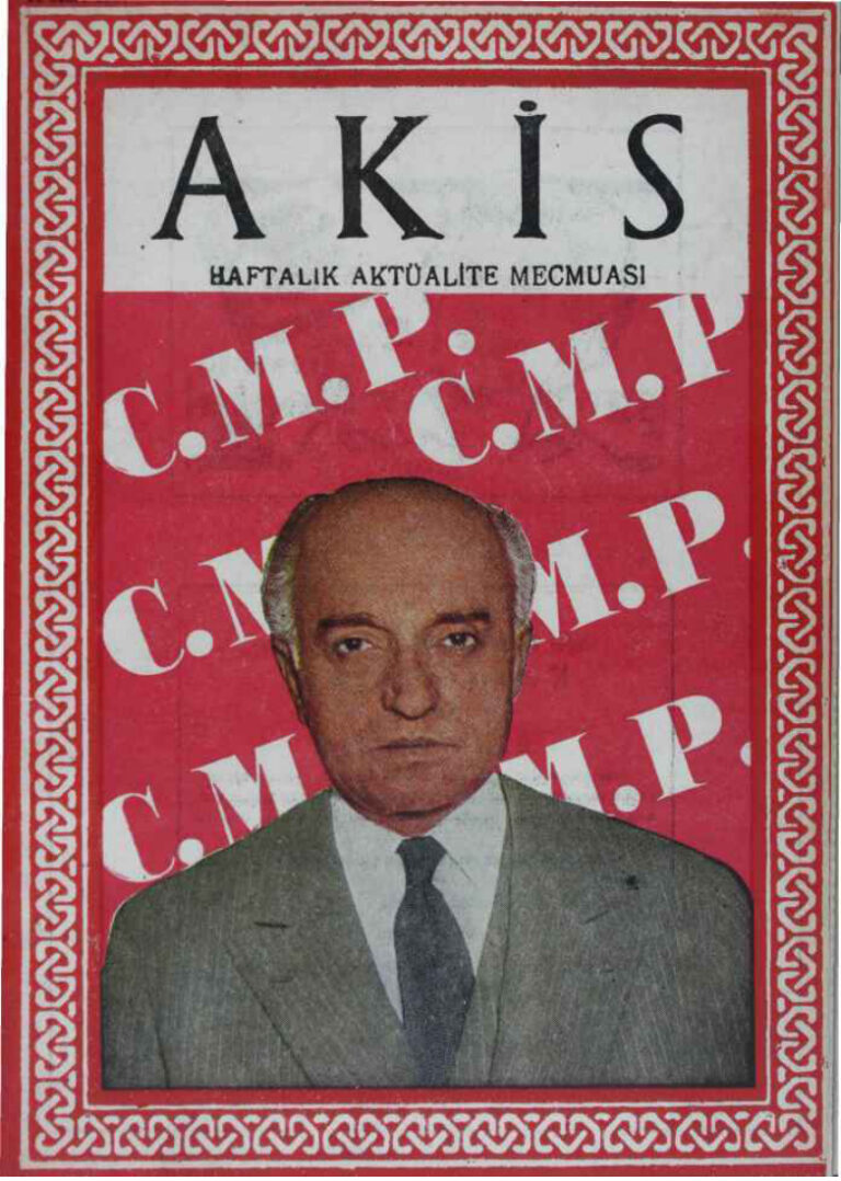 Akis Sayı 149 1957 Kitap Kapağı
