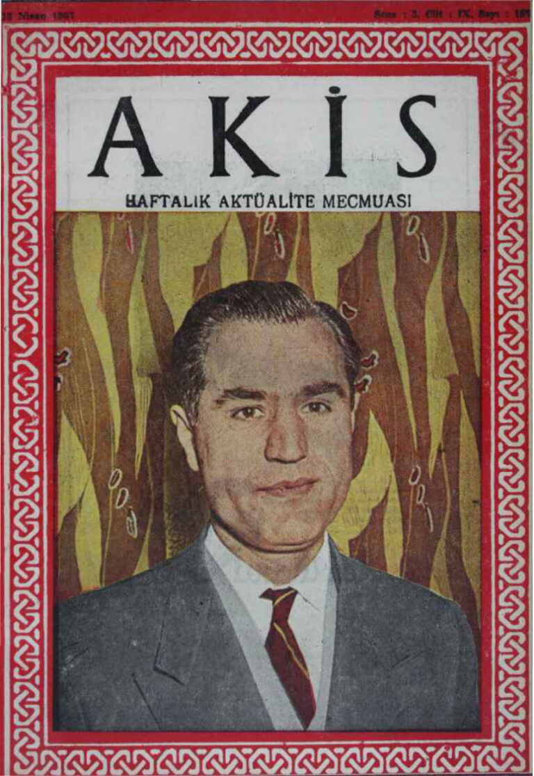 Akis Sayı 153 1957 Kitap Kapağı