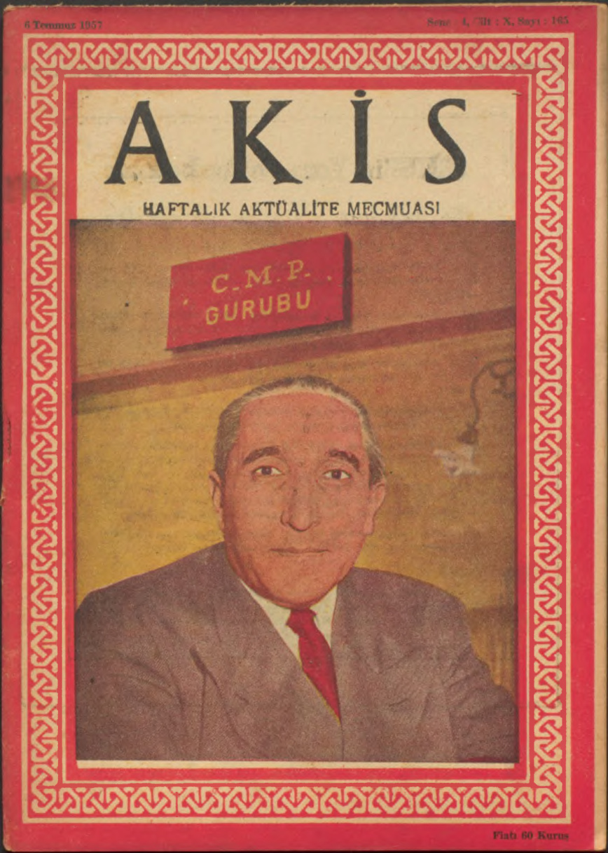 Akis Sayı 165 1957 PDF İndir – Metin Toker