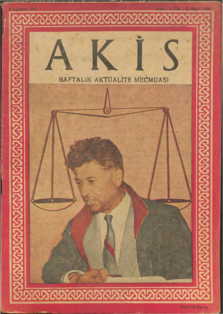 Akis Sayı 169 1957 PDF İndir – Metin Toker