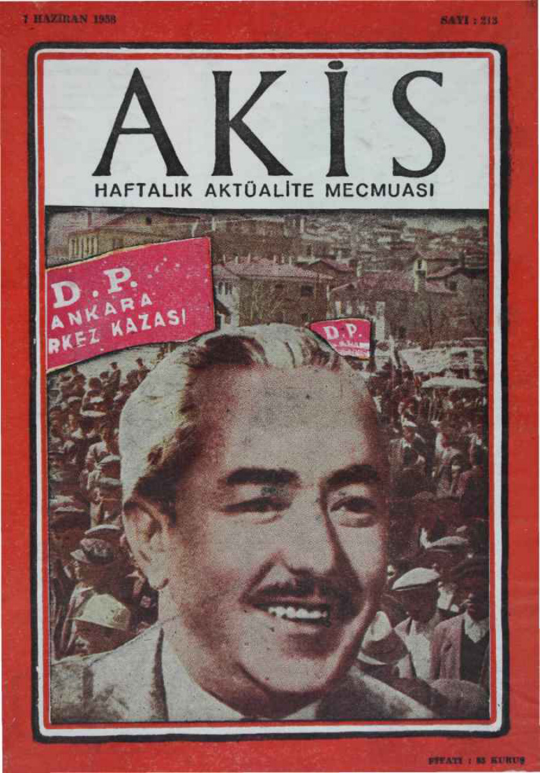 Akis Sayı 213 1958 PDF İndir – Metin Toker