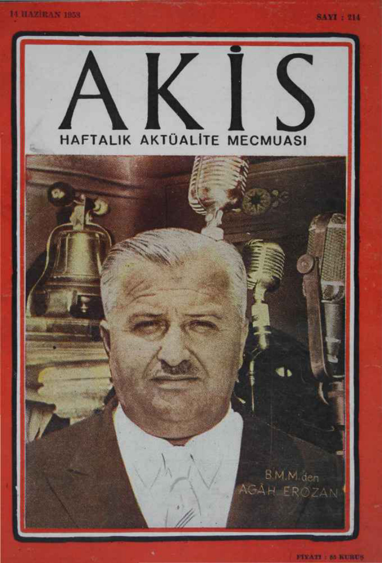 Akis Sayı 214 1958 PDF İndir – Metin Toker