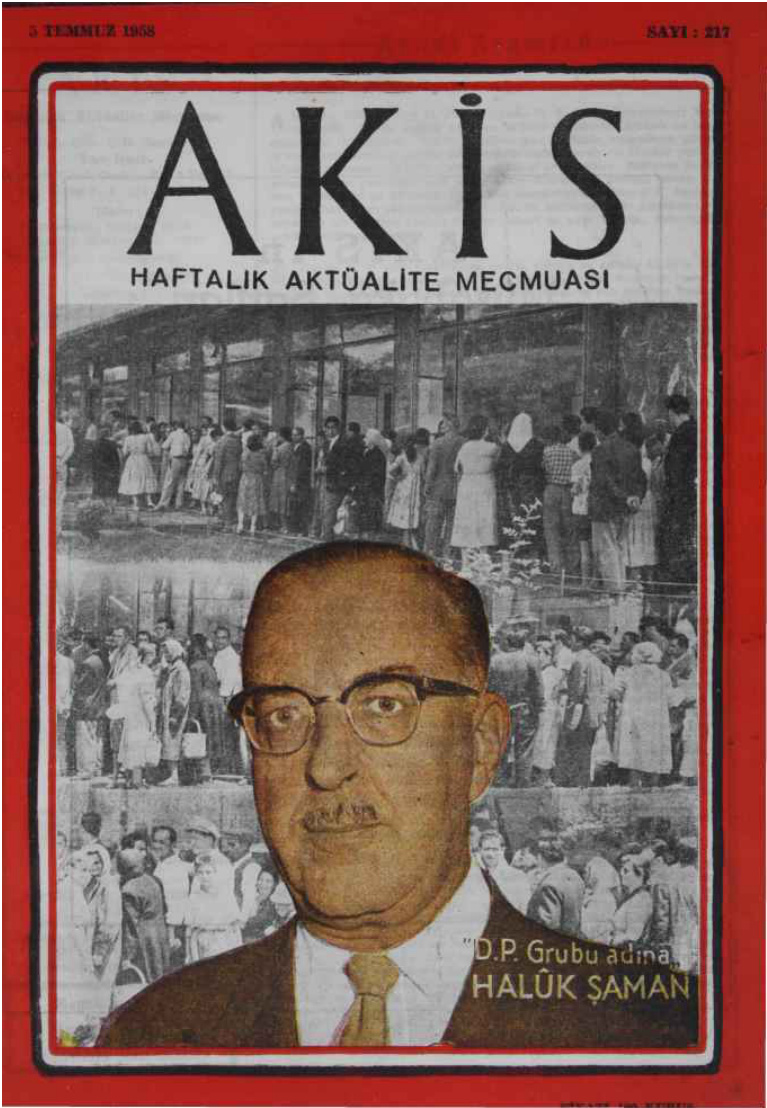 Akis Sayı 217 1958 PDF İndir – Metin Toker