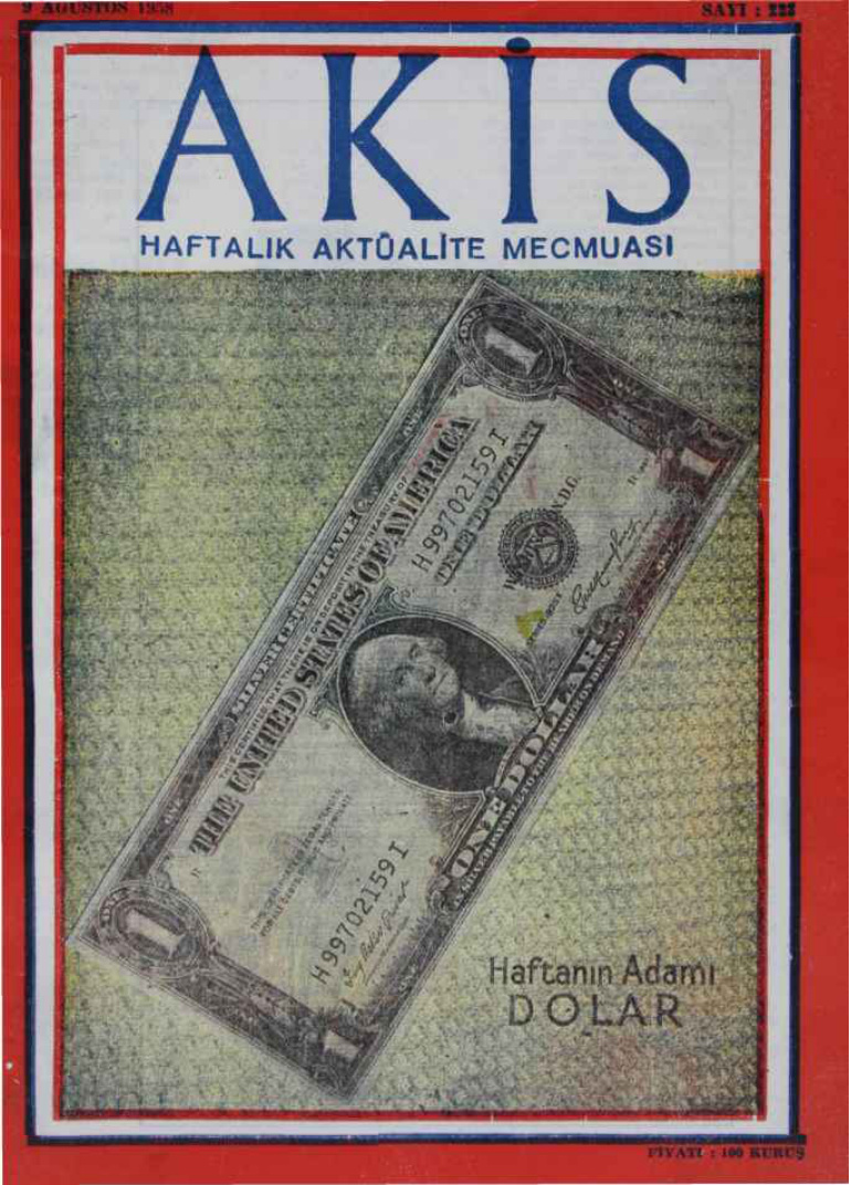 Akis Sayı 222 1958 PDF İndir – Metin Toker