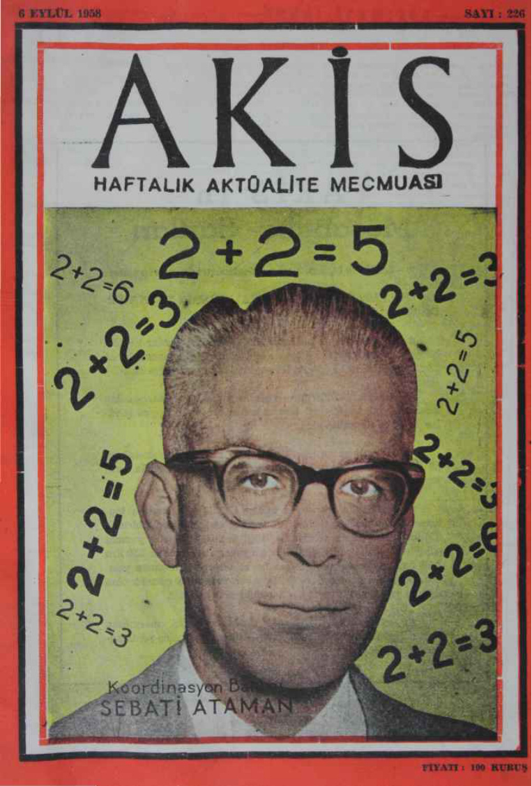 Akis Sayı 226 1958 PDF İndir – Metin Toker