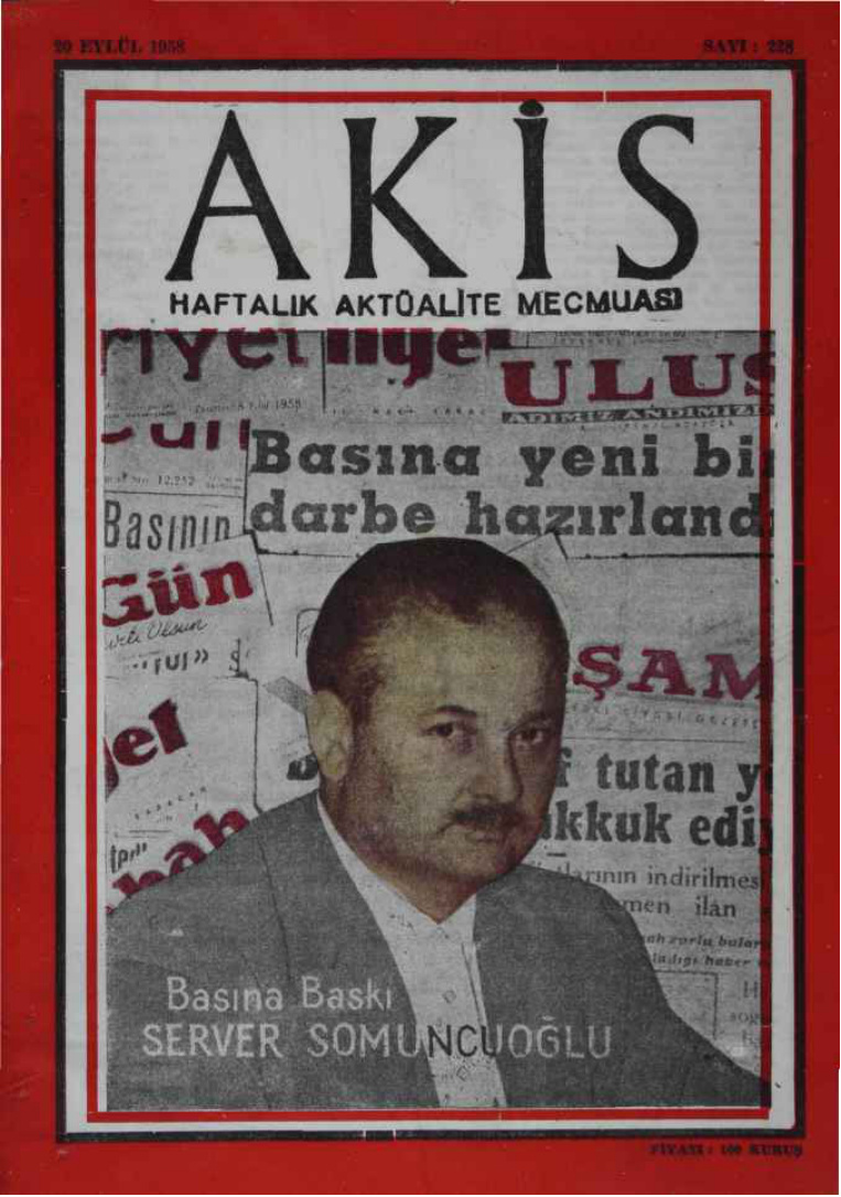 Akis Sayı 228 1958 PDF İndir – Metin Toker