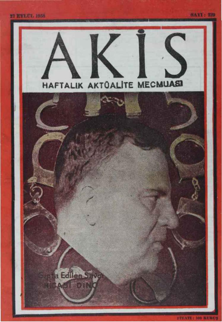 Akis Sayı 229 1958 PDF İndir – Metin Toker