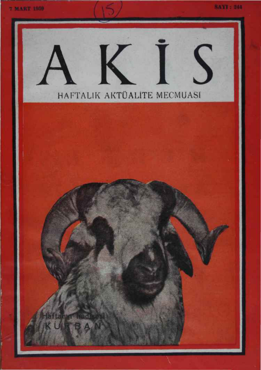 Akis Sayı 244 1959 PDF İndir – Metin Toker