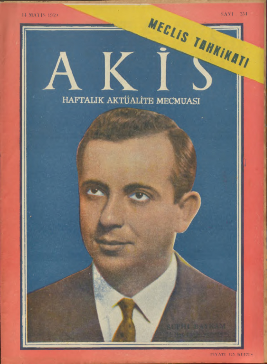 Akis Sayı 254 1959 PDF İndir – Metin Toker
