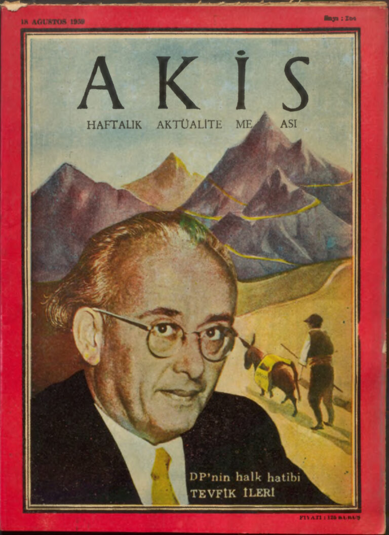 Akis Sayı 264 1959 Kitap Kapağı