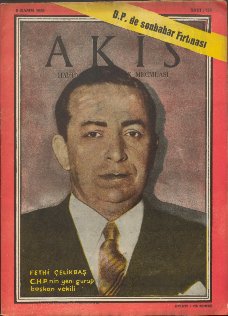 Akis Sayı 275 1959 PDF İndir – Metin Toker