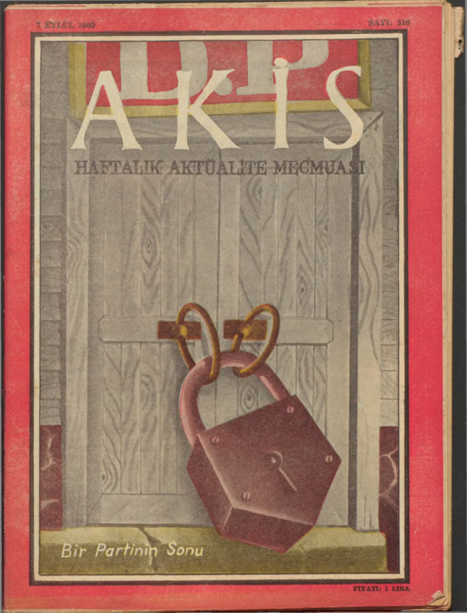 Akis Sayı 316 1960 PDF İndir – Metin Toker