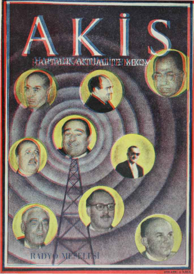 Akis Sayı 335 1960 Kitap Kapağı