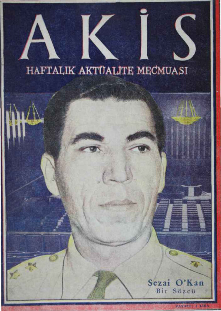 Akis Sayı 337 1960 Kitap Kapağı