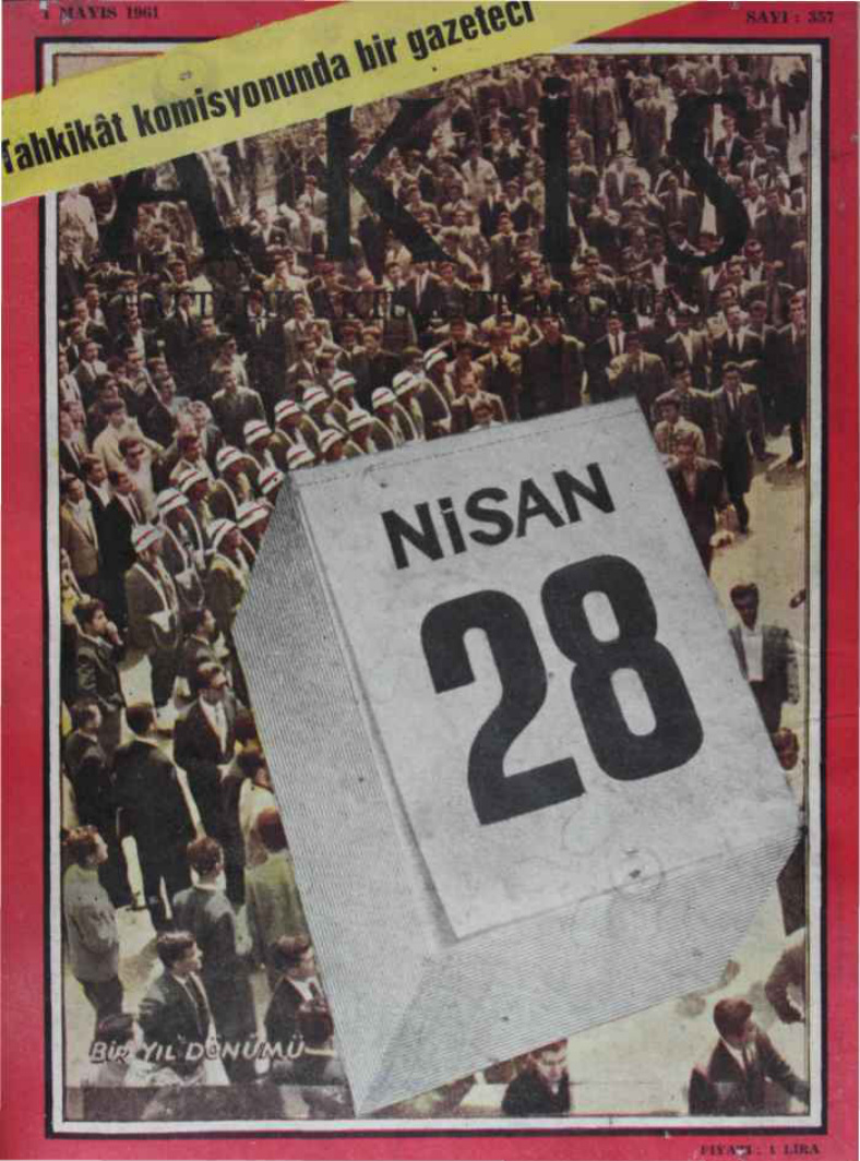 Akis Sayı 357 1961 PDF İndir – Metin Toker