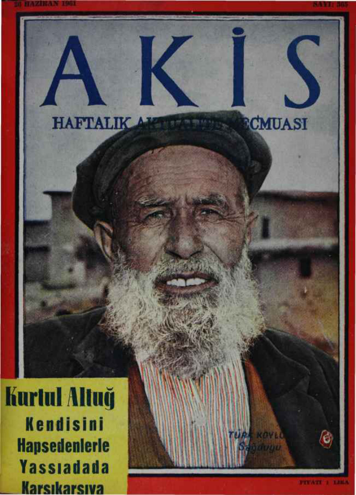 Akis Sayı 365 1961 PDF İndir – Metin Toker