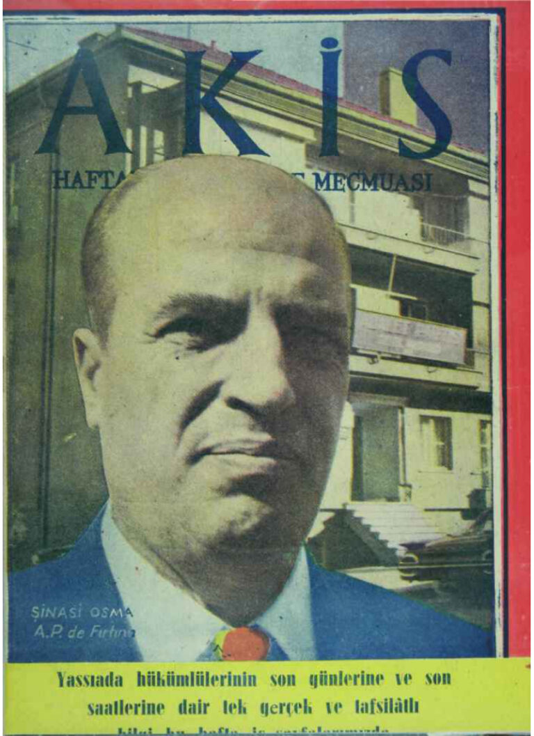 Akis Sayı 378 1961 Kitap Kapağı