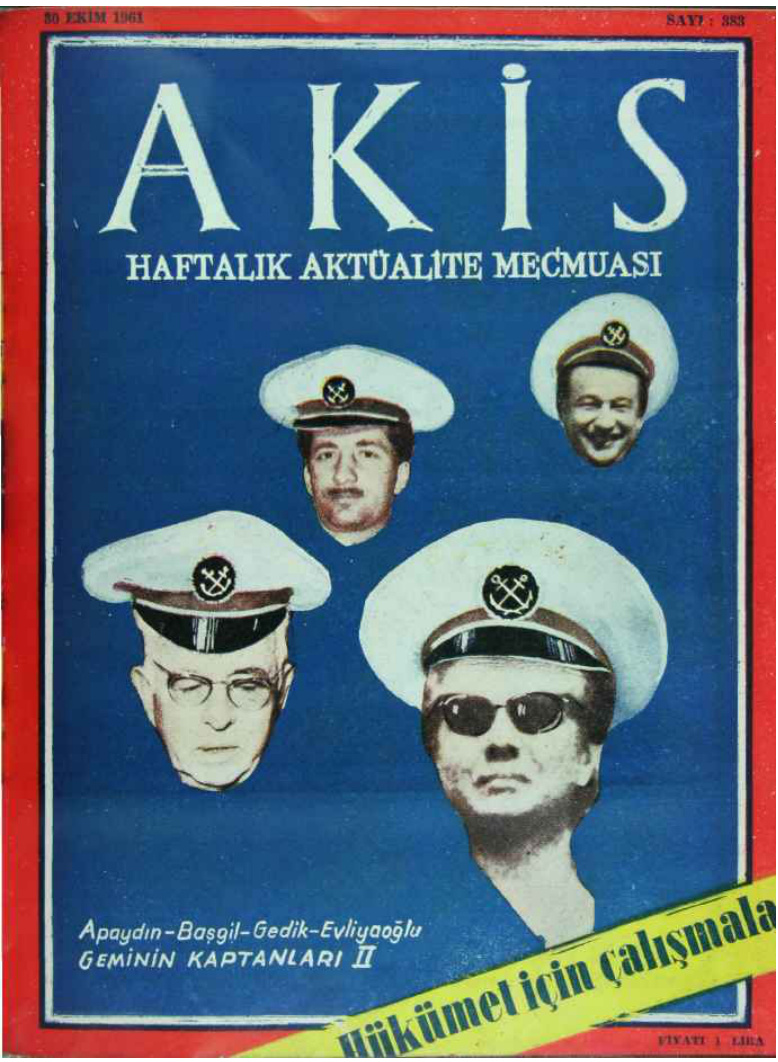 Akis Sayı 383 1961 PDF İndir – Metin Toker